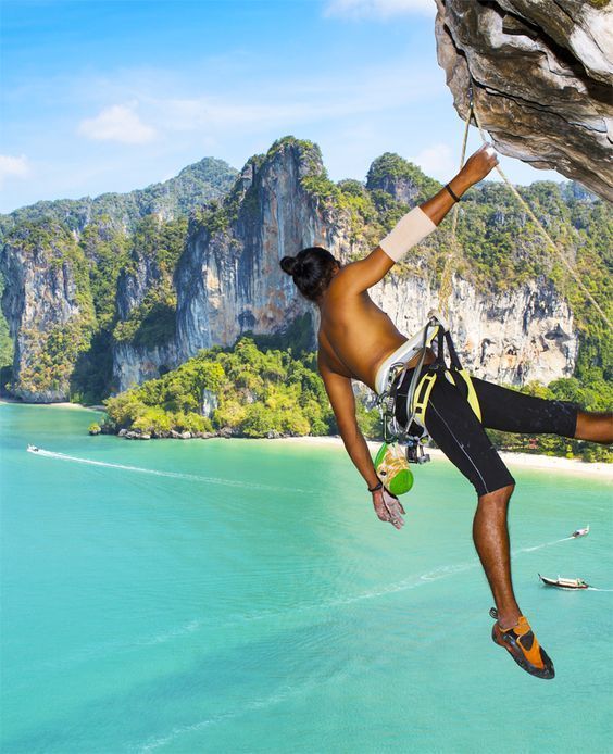 Krabi: Half-Day Rock Climbing at Railay Beach